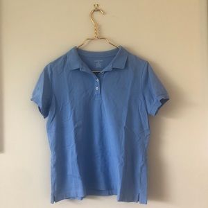 Blue Polo Golf Tee